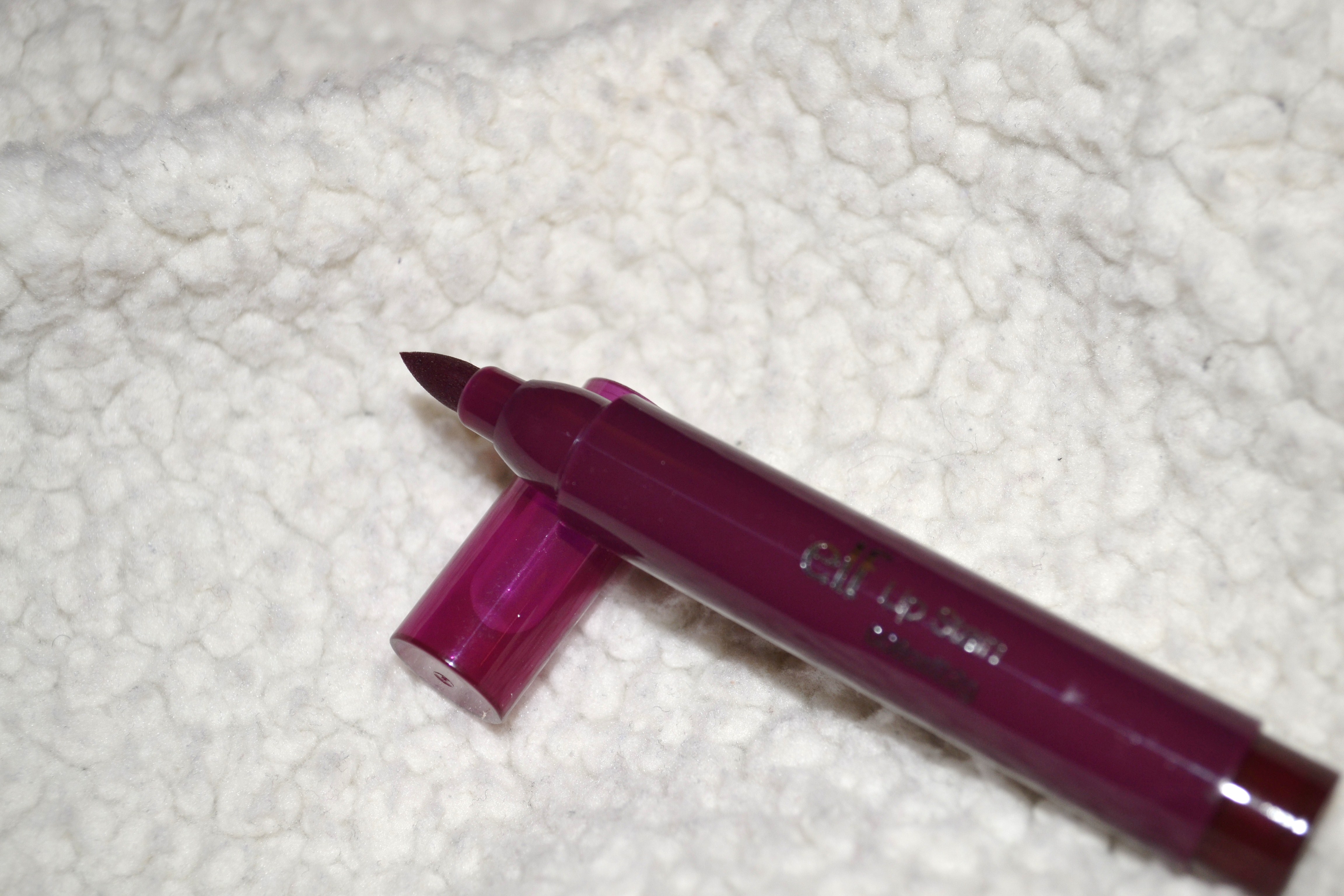 elf lip stain berry blush review