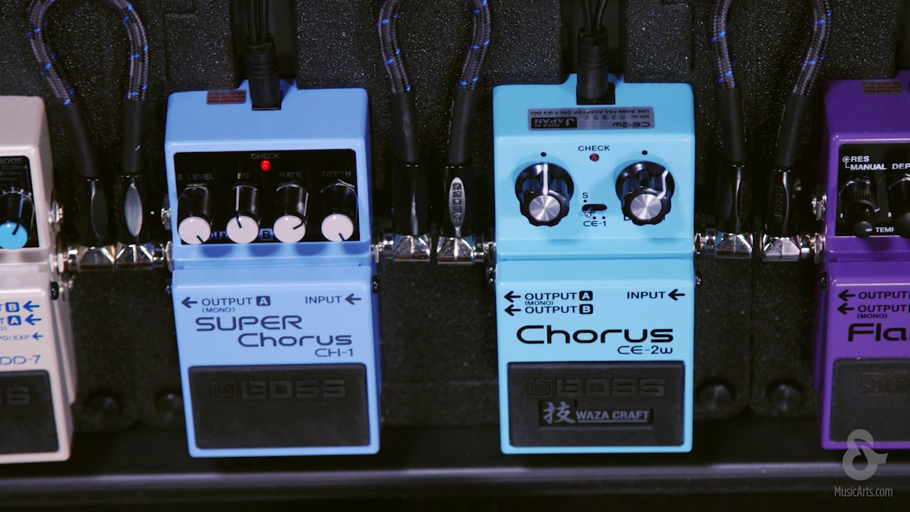 boss ch1 super chorus pedal review