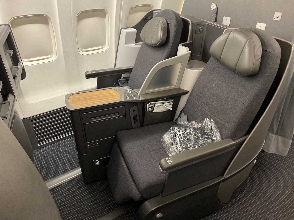 american airlines 757 business class review