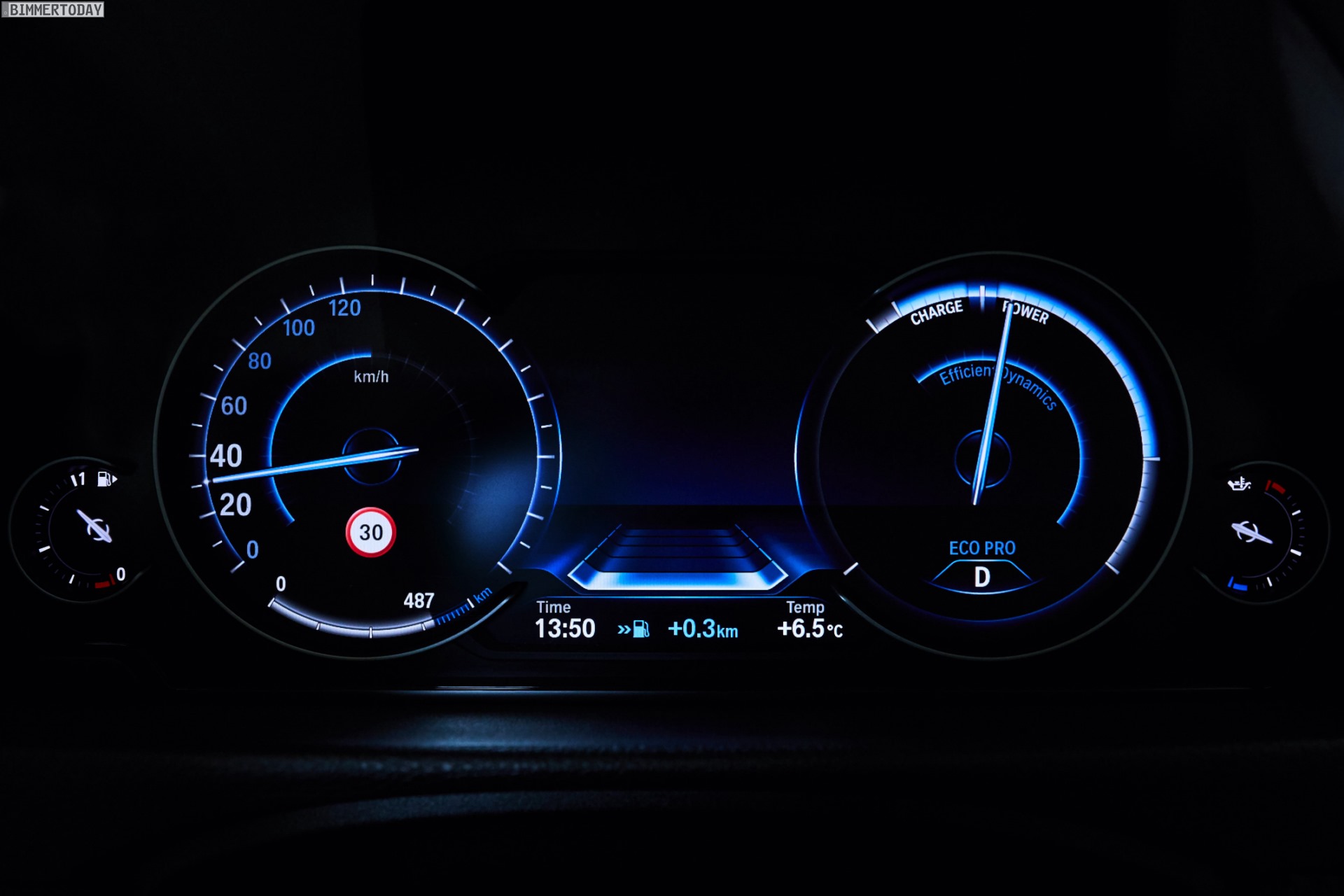 bmw multifunction instrument display review