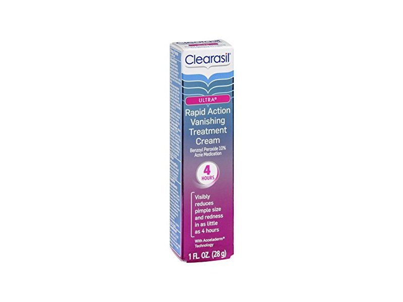 clearasil ultra rapid action vanishing acne treatment gel review