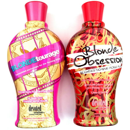 blonde obsession tanning lotion review