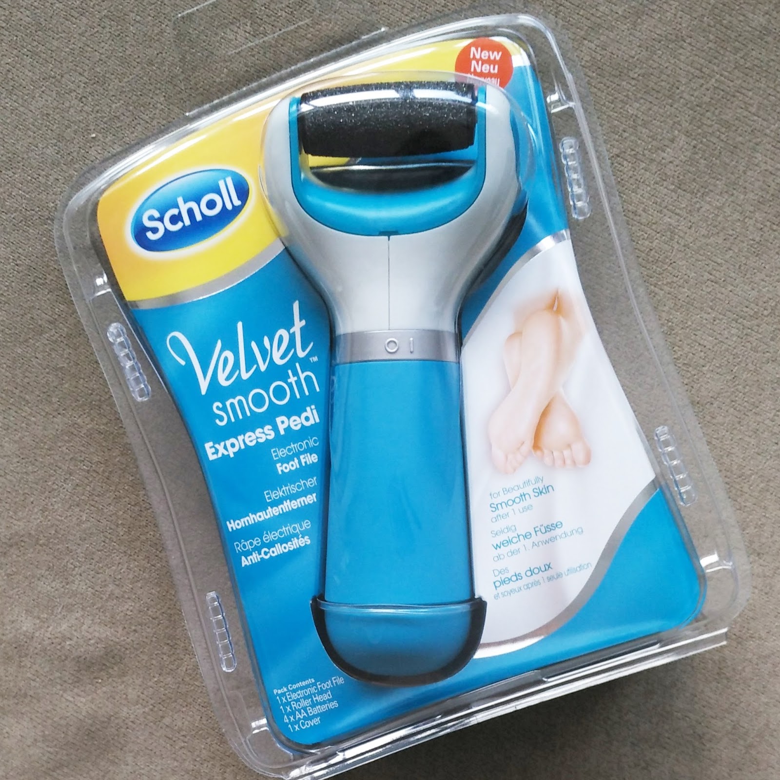 scholl velvet smooth express pedi electronic foot file review
